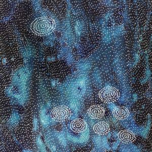 Napaljarri-warnu Jukurrpa (Seven Sisters Dreaming) by Athena Nangala Granites