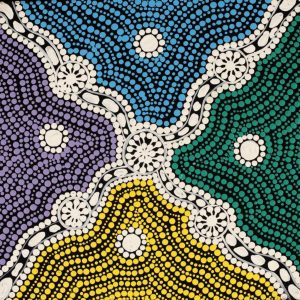 Karnta Jukurrpa (Womens Dreaming) by Nikesha Nakamarra Langdon