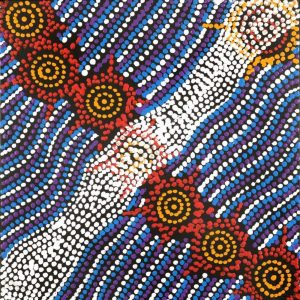Napaljarri-warnu Jukurrpa (Seven Sisters Dreaming) by Shanna Napanangka Williams