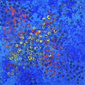 Wardapi Jukurrpa (Goanna Dreaming) - Yarripilangu by Ruth Nungarrayi Spencer