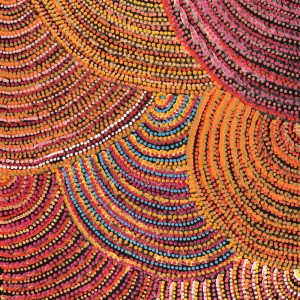 Pikilyi Jukurrpa (Vaughan Springs Dreaming) by Grace Napangardi Butcher