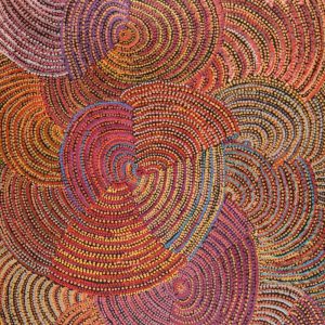 Pikilyi Jukurrpa (Vaughan Springs Dreaming) by Grace Napangardi Butcher