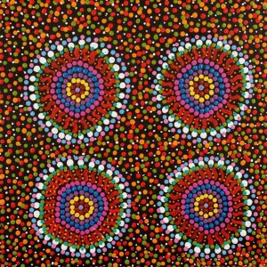Nguru Yurntumu-wana (Country around Yuendumu) by Jazelle Napurrurla Ryder
