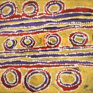 Yankirri Jukurrpa (Emu Dreaming) - Ngarlikirlangu by Ormay Nangala Gallagher