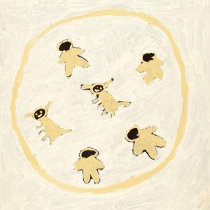 Mina Mina Jukurrpa (Mina Mina Dreaming) by Saraeva Napangardi Marshall