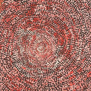 Ngapa Jukurrpa (Water Dreaming)  -  Puyurru by Sarah Napurrurla Leo