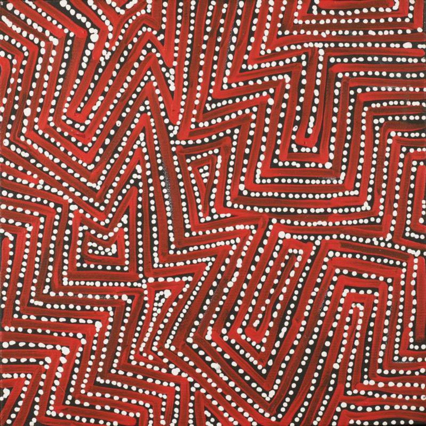 Pamapardu Jukurrpa (Flying Ant Dreaming) - Warntungurru by Reanne Nampijinpa Brown