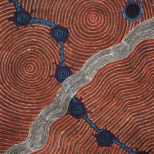 Napaljarri-warnu Jukurrpa (Seven Sisters Dreaming) by Shanna Napanangka Williams