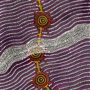 Yanjirlpirri or Napaljarri-Warnu Jukurrpa (Star or Seven Sisters Dreaming) by Shanna Napanangka Williams