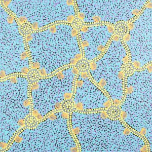 Wardapi Jukurrpa (Goanna Dreaming) - Yarripilangu by Melissa Napangardi Williams