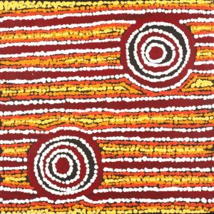 Yurrampi Jukurrpa (Honey Ant Dreaming) by Lucinda Nakamarra Gibson