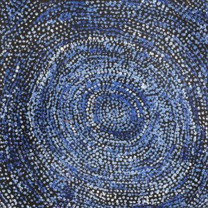 Ngapa Jukurrpa (Water Dreaming)  -  Puyurru by Sarah Napurrurla Leo