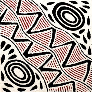 Pikilyi Jukurrpa (Vaughan Springs Dreaming) by Ursula Napangardi Hudson