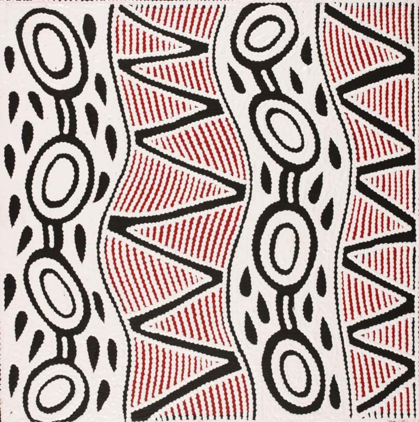Pikilyi Jukurrpa (Vaughan Springs Dreaming) by Ursula Napangardi Hudson