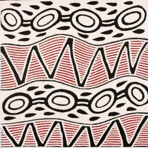 Pikilyi Jukurrpa (Vaughan Springs Dreaming) by Ursula Napangardi Hudson