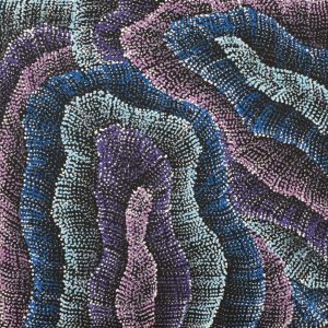 Wanakiji Jukurrpa (Bush Tomato Dreaming) by Debbie Napaljarri Brown