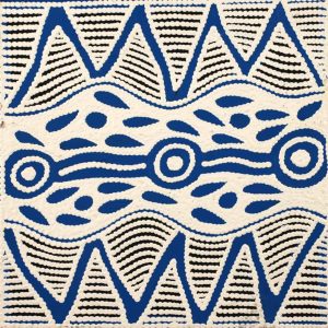 Pikilyi Jukurrpa (Vaughan Springs Dreaming) by Ursula Napangardi Hudson