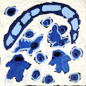 Mina Mina Jukurrpa (Mina Mina Dreaming) by Saraeva Napangardi Marshall