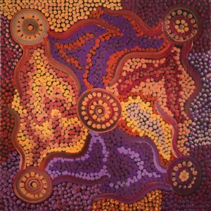 Wardapi Jukurrpa (Goanna Dreaming) - Yarripilangu by Bethany Nakamarra Langdon