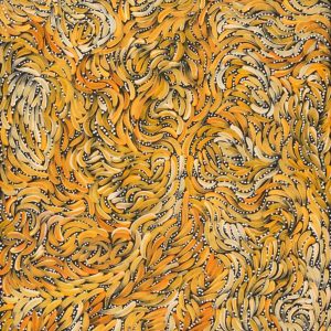 Purrpalanji (Skinny Bush Banana) Jukurrpa by Nola Napangardi Fisher