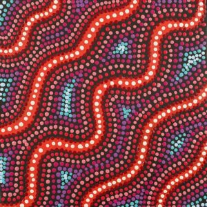 Yurrampi Jukurrpa (Honey Ant Dreaming) by Lucinda Nakamarra Gibson