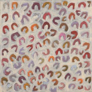 Ngapa Jukurrpa (Water Dreaming) - Puyurru by Bess Napanangka Poulson