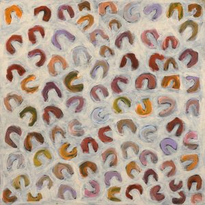 Ngapa Jukurrpa (Water Dreaming) - Puyurru by Bess Napanangka Poulson