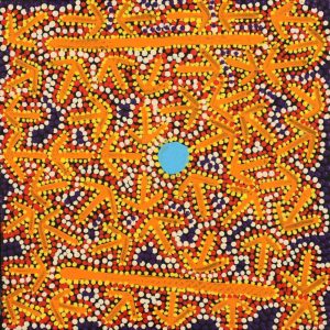 Yankirri Jukurrpa (Emu Dreaming) - Ngarlikirlangu by Jeffrey Jangala Gallagher