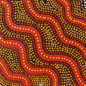Yurrampi Jukurrpa (Honey Ant Dreaming) by Lucinda Nakamarra Gibson