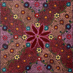 Nguru Yurntumu-wana (Country around Yuendumu) by Jazelle Napurrurla Ryder