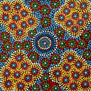 Nguru Yurntumu-wana (Country around Yuendumu) by Jazelle Napurrurla Ryder