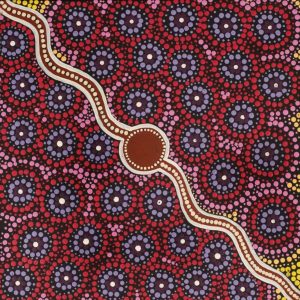 Wanakiji Jukurrpa (Bush Tomato Dreaming) by Ruth Napangardi Langdon