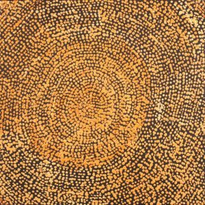 Ngapa Jukurrpa (Water Dreaming)  -  Puyurru by Sarah Napurrurla Leo