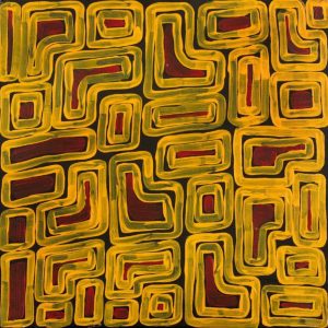 Tingari Cycle by Francisca Nampijinpa Brown