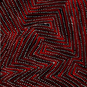 Pamapardu Jukurrpa (Flying Ant Dreaming)  - Warntungurru by Reanne Nampijinpa Brown