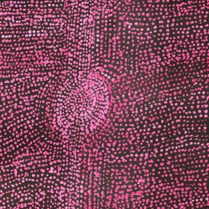 Ngapa Jukurrpa (Water Dreaming)  -  Puyurru by Sarah Napurrurla Leo