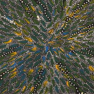 Wardapi Jukurrpa (Goanna Dreaming) - Yarripilangu by Sebastian Jupurrurla Wilson