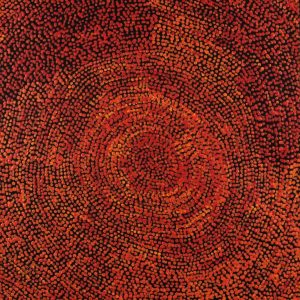 Ngapa Jukurrpa (Water Dreaming)  -  Puyurru by Sarah Napurrurla Leo