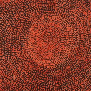 Ngapa Jukurrpa (Water Dreaming)  -  Puyurru by Sarah Napurrurla Leo