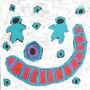 Mina Mina Jukurrpa (Mina Mina Dreaming) by Saraeva Napangardi Marshall