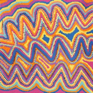 Pikilyi Jukurrpa (Vaughan Springs Dreaming) by Selina Napanangka Fisher
