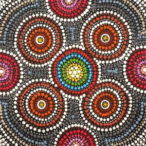Nguru Yurntumu-wana (Country around Yuendumu) by Jazelle Napurrurla Ryder