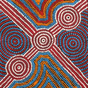Napaljarri-warnu Jukurrpa (Seven Sisters Dreaming) by Shanna Napanangka Williams