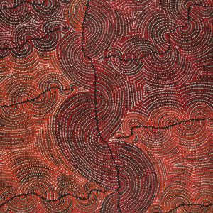 Mina Mina Jukurrpa (Mina Mina Dreaming) by Christine Nakamarra Curtis
