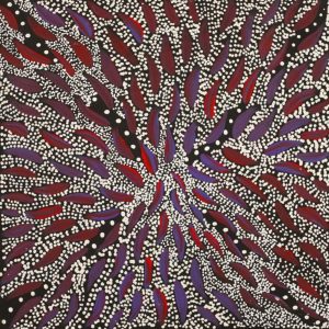 Wardapi Jukurrpa (Goanna Dreaming) - Yarripilangu by Sebastian Jupurrurla Wilson