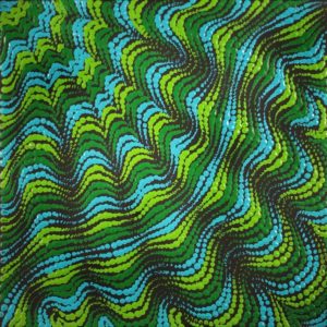 Pamapardu Jukurrpa (Flying Ant Dreaming)  - Warntungurru by Maria Nampijinpa Brown