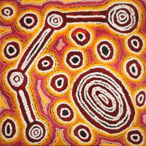 Lappi Lappi Jukurrpa (Lappi Lappi Dreaming) by Antonia Napangardi Michaels