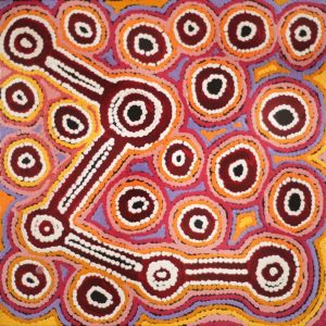 Lappi Lappi Jukurrpa (Lappi Lappi Dreaming) by Antonia Napangardi Michaels