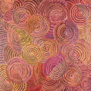 Pikilyi Jukurrpa (Vaughan Springs Dreaming) by Grace Napangardi Butcher
