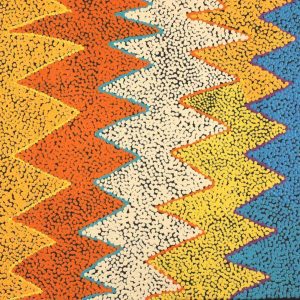 Pikilyi Jukurrpa (Vaughan Springs Dreaming) by Selina Napanangka Fisher